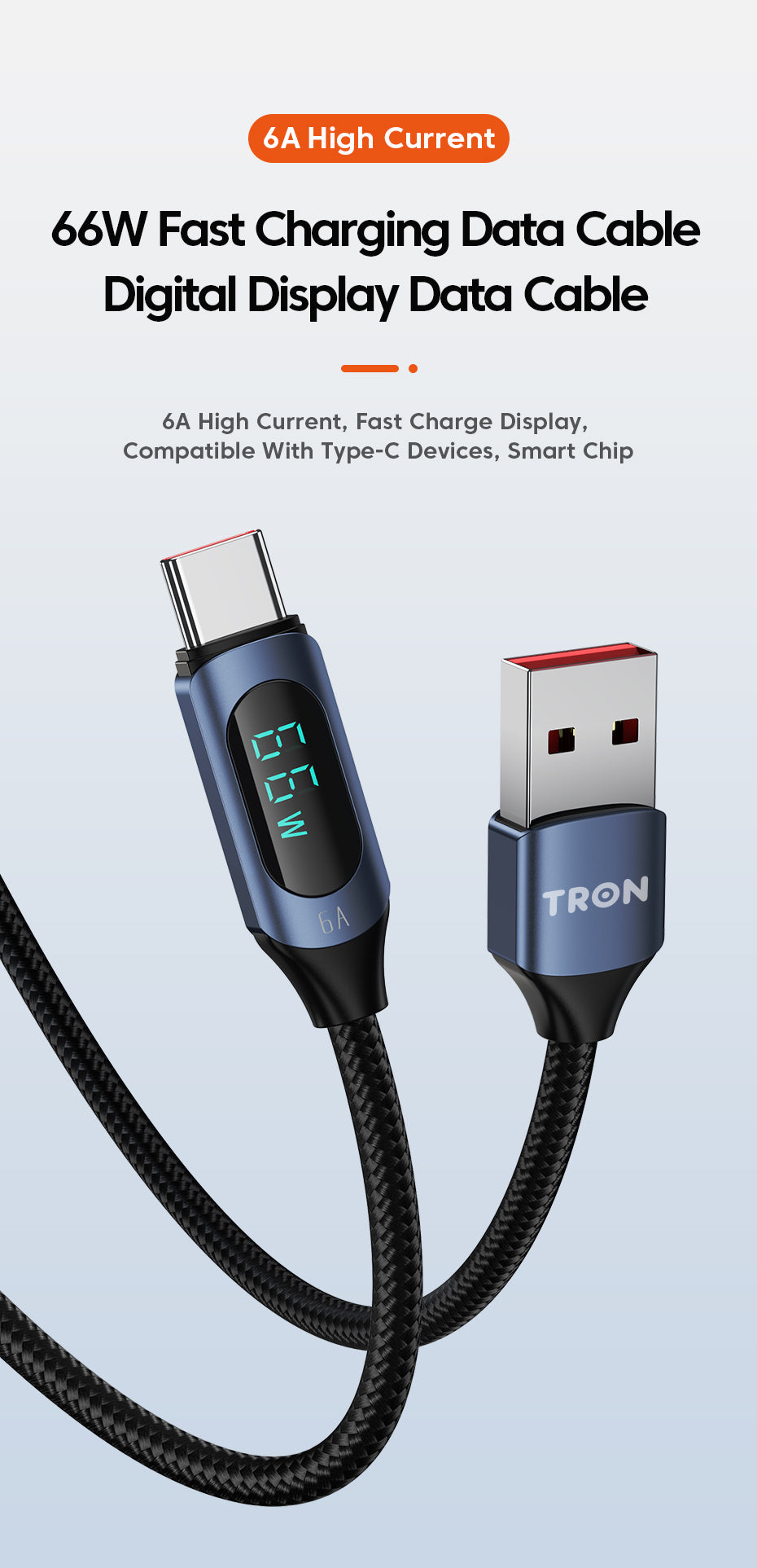 USB A-C Cable 5FT - TR77
