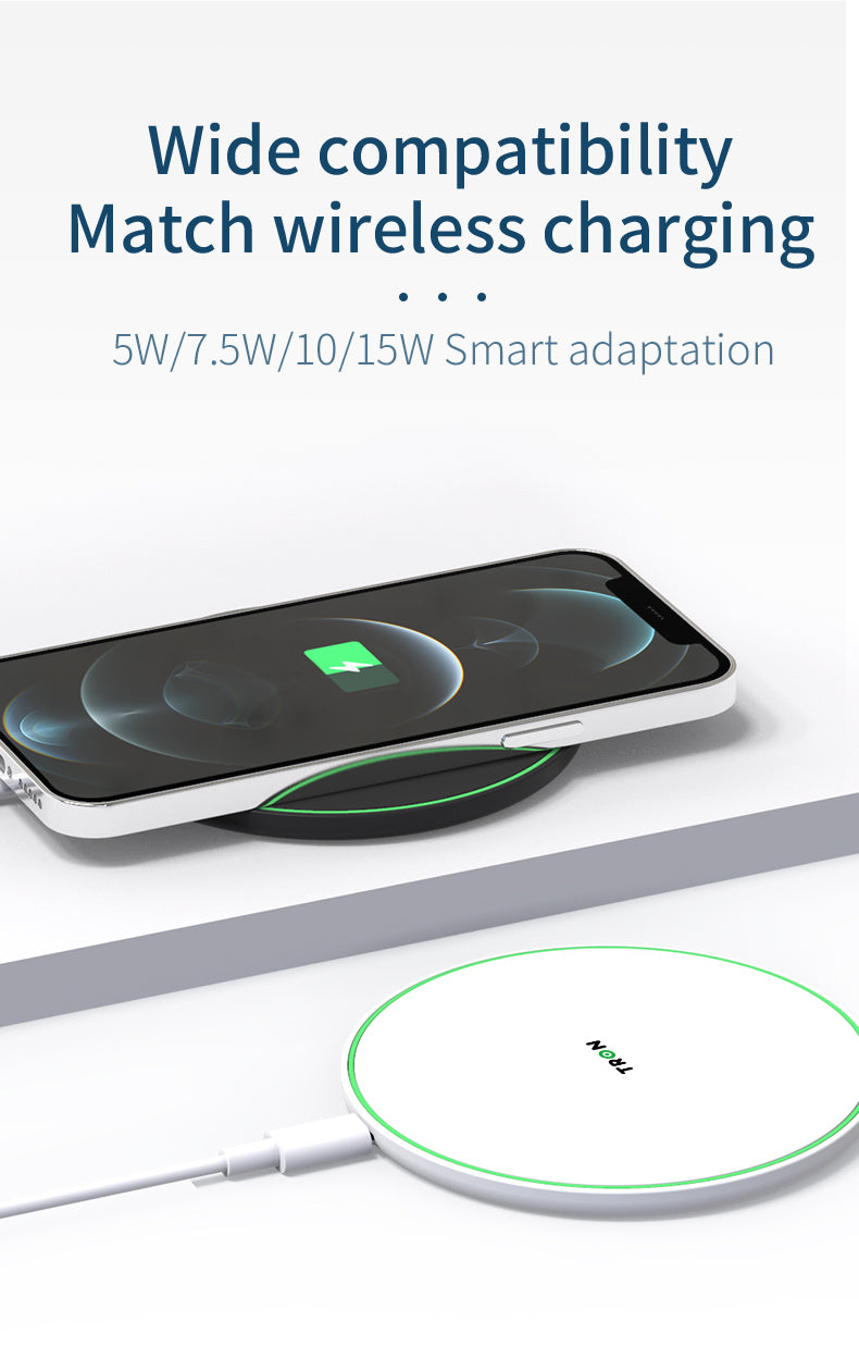Wireless Charger with LED Light-TR2