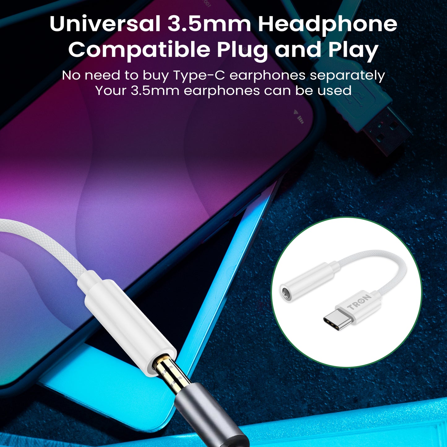 USB C-AUX Adapter-TR26