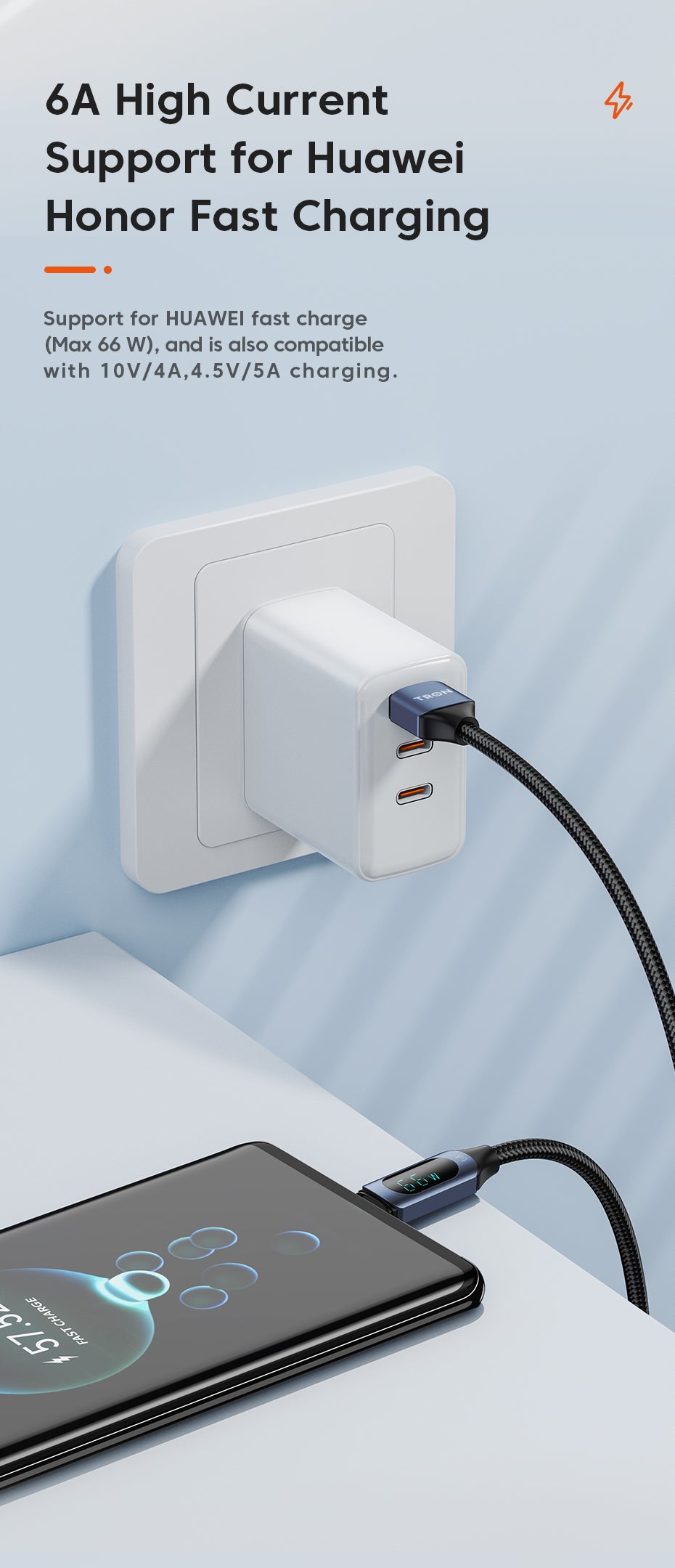 USB A-C Cable 5FT - TR77