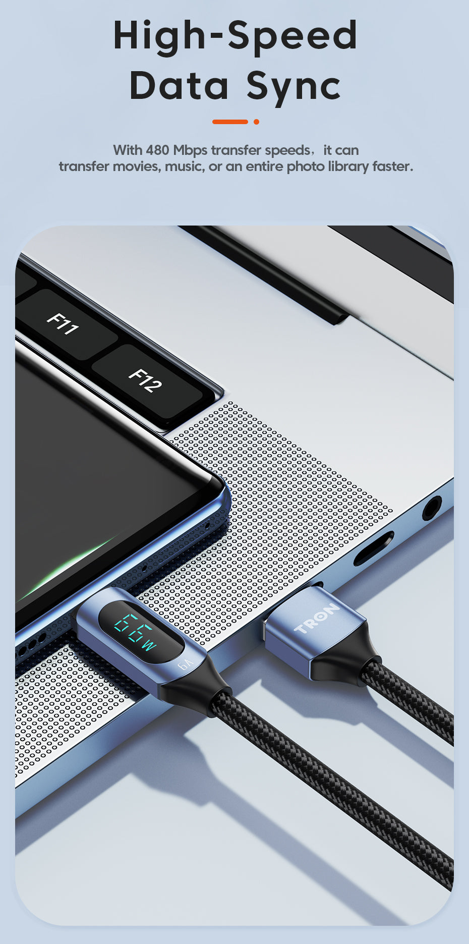 USB A-C Cable 5FT - TR77