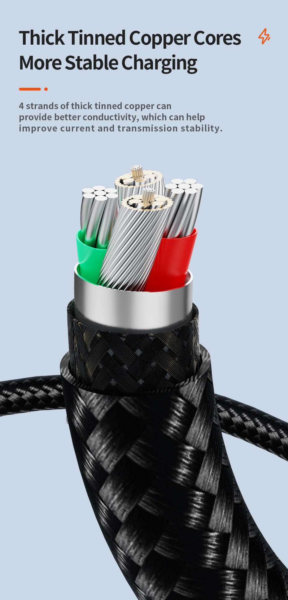 USB A-C Cable 5FT - TR77