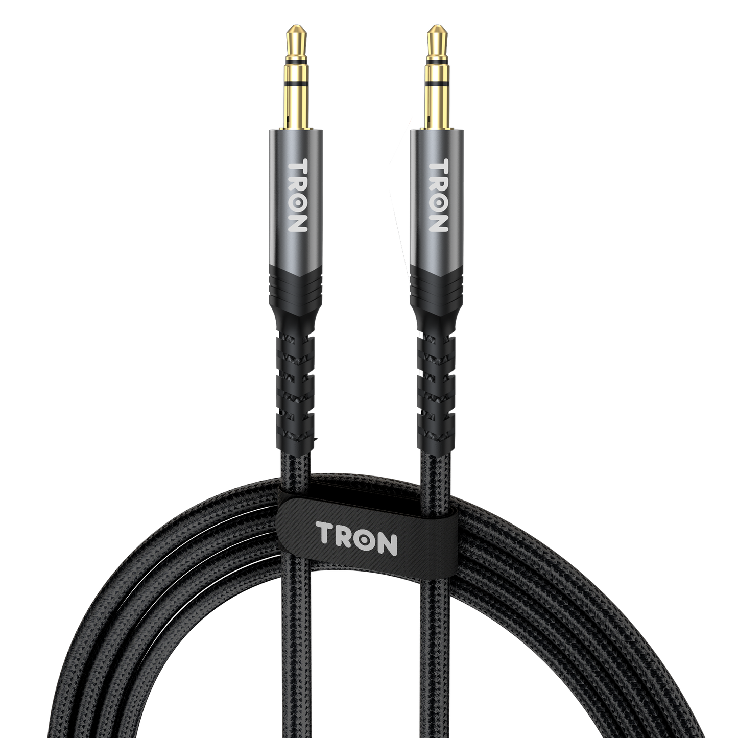 Aux to Aux Braided Cable - 5FT-TR64