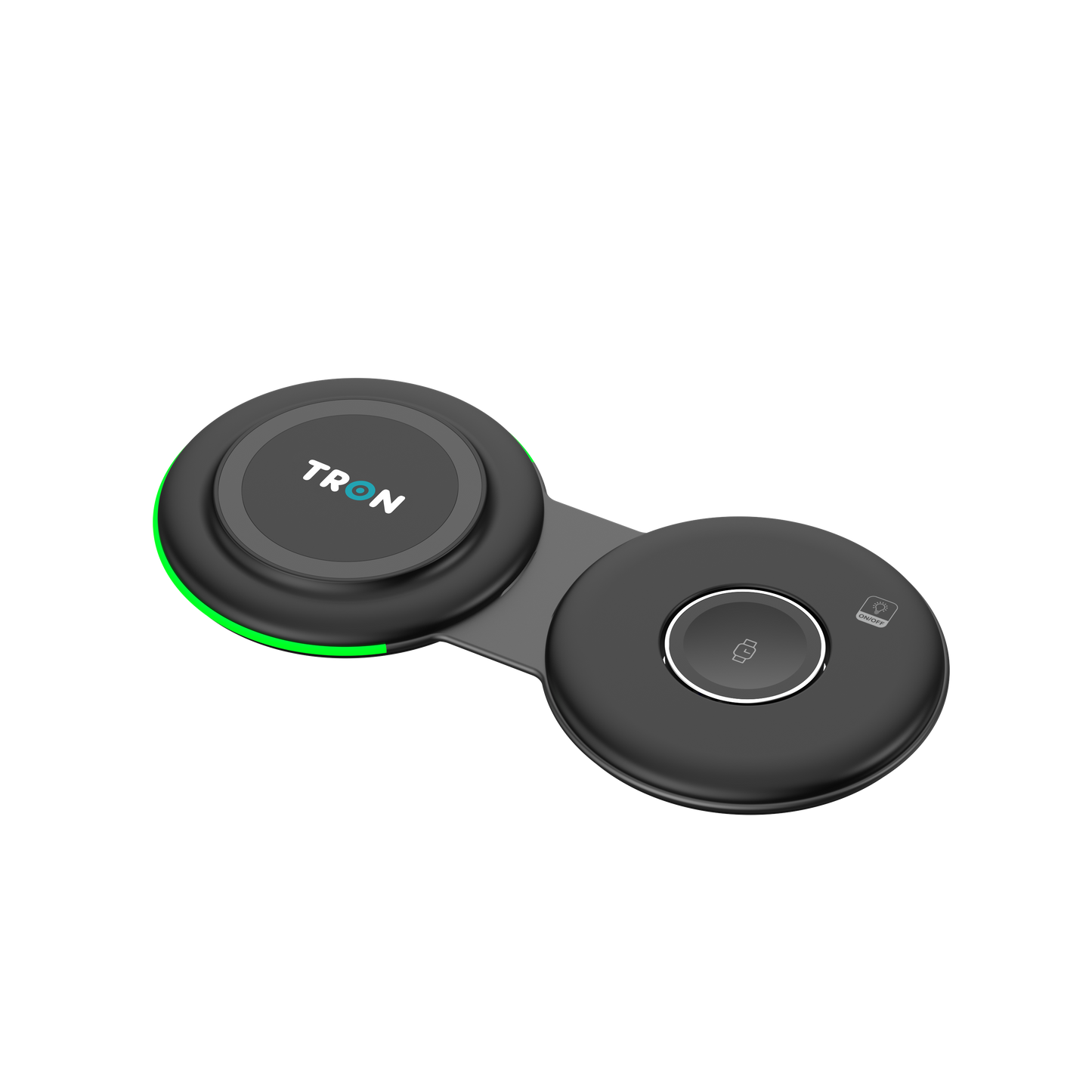 2 in 1 Foldable Wireless Charger and 3FT LED Cable-TR22