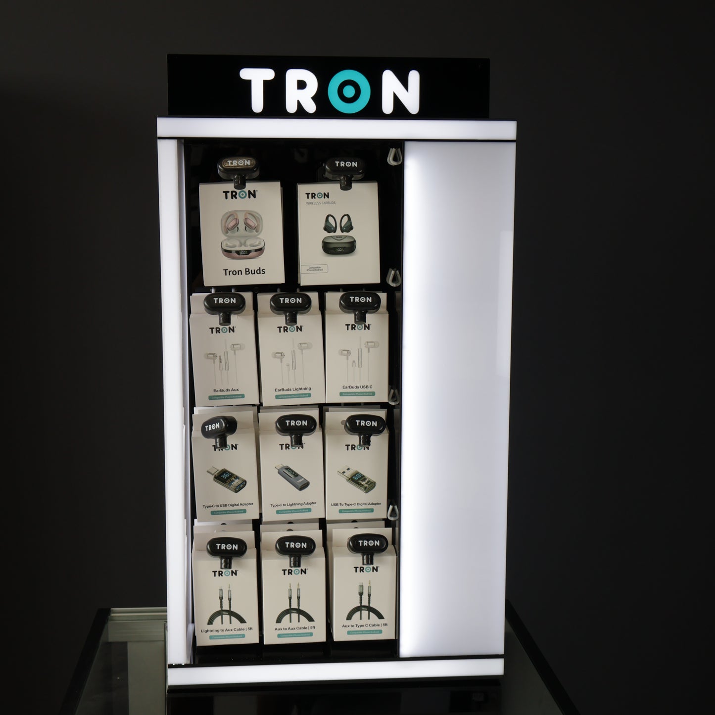 Small Display Case – TR130, 130 PCS (48–50 Variations of Items), 100% Profit Margin