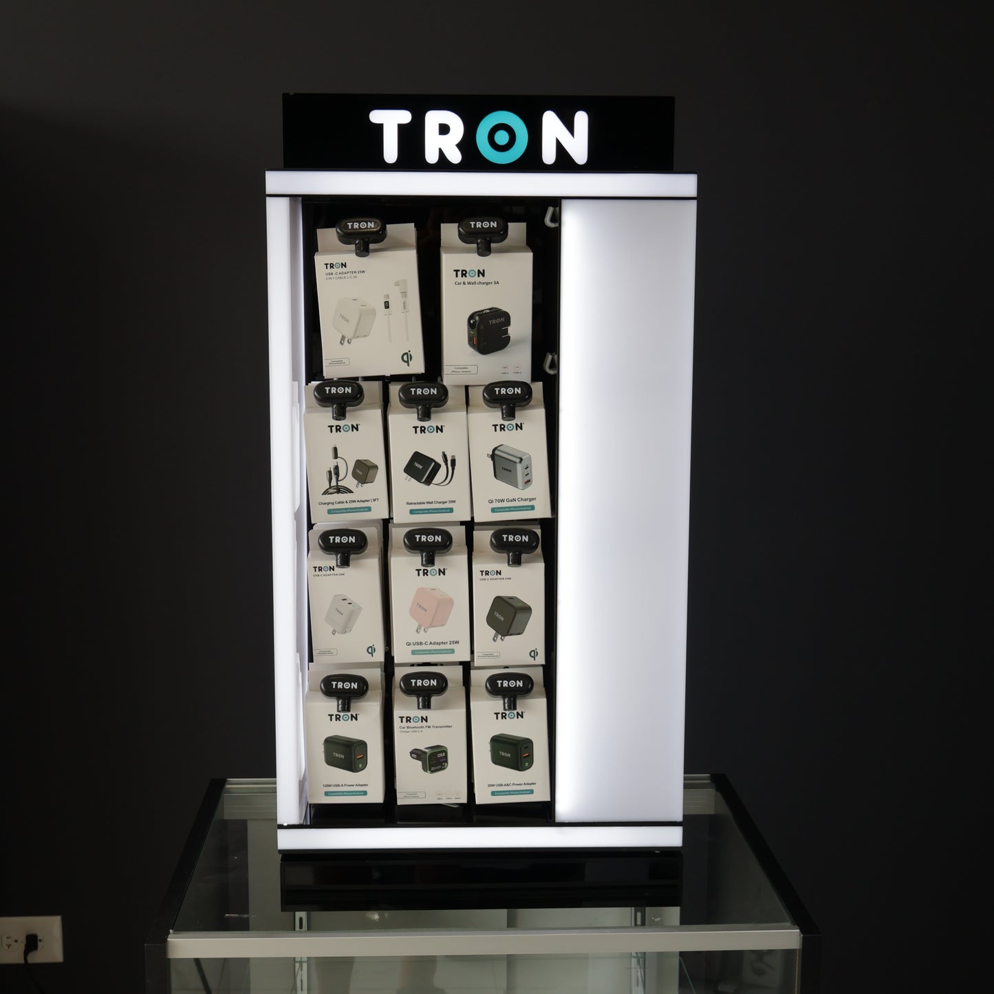 Small Display Case – TR130, 130 PCS (48–50 Variations of Items), 100% Profit Margin