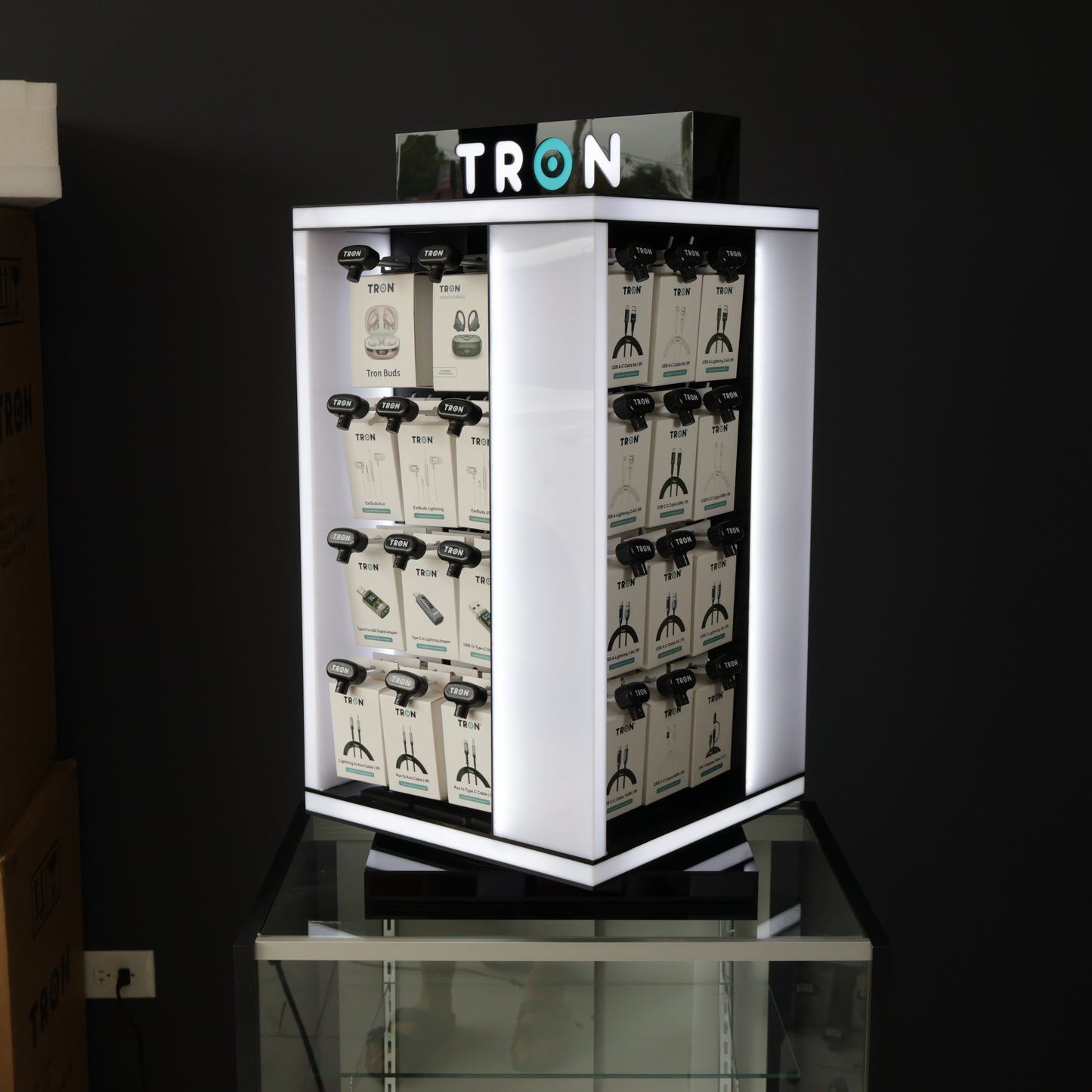 Small Display Case – TR130, 130 PCS (48–50 Variations of Items), 100% Profit Margin