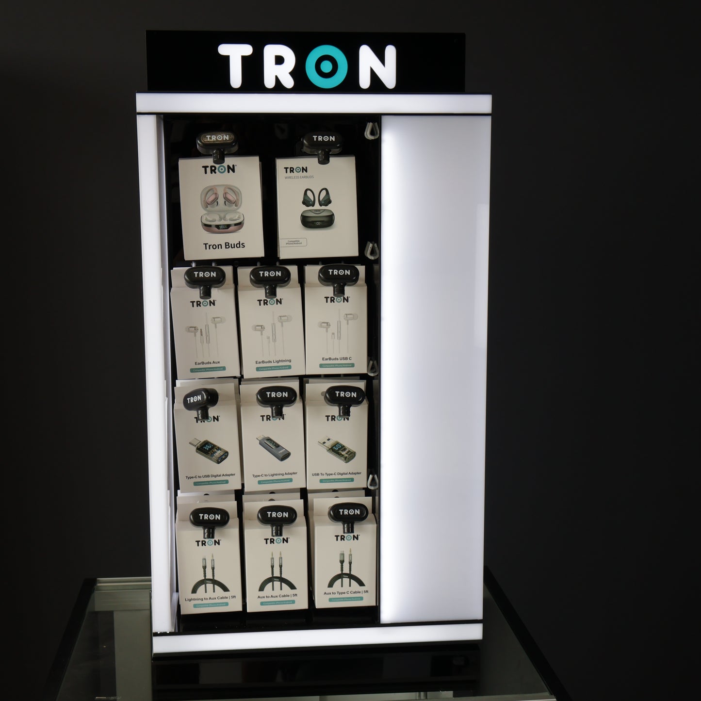 Small Display Case – TR130, 130 PCS (48–50 Variations of Items), 100% Profit Margin