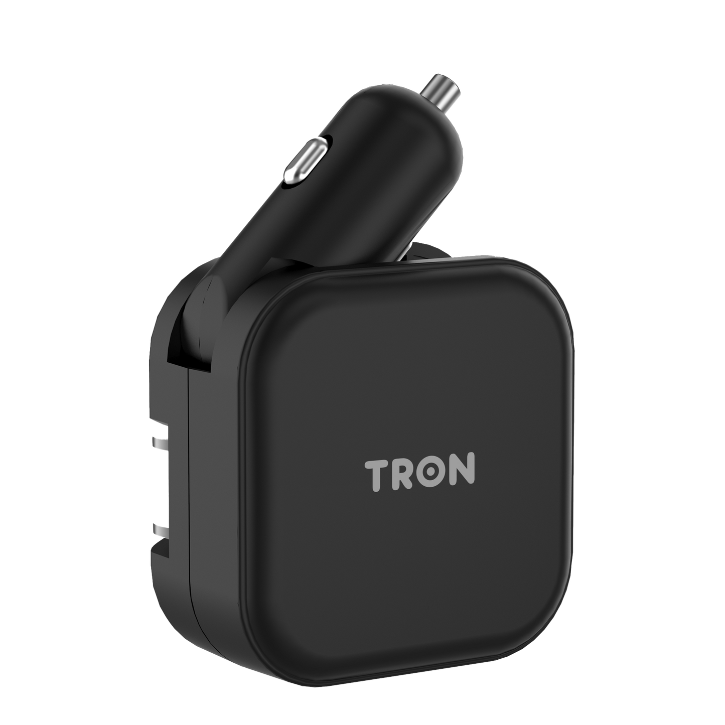Car & Wall Charger USA, 2-Port USB-C with LED Light-TR17