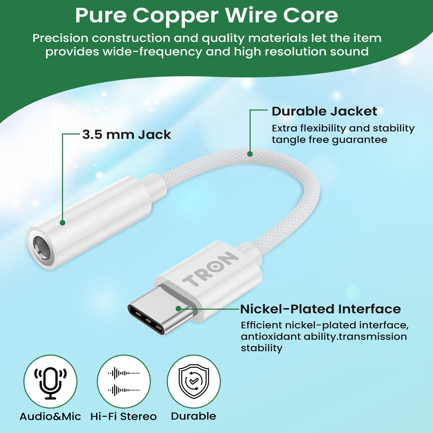 USB C-AUX Adapter-TR26