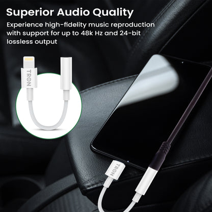 Aux to Lightning Cable Adapter-TR27