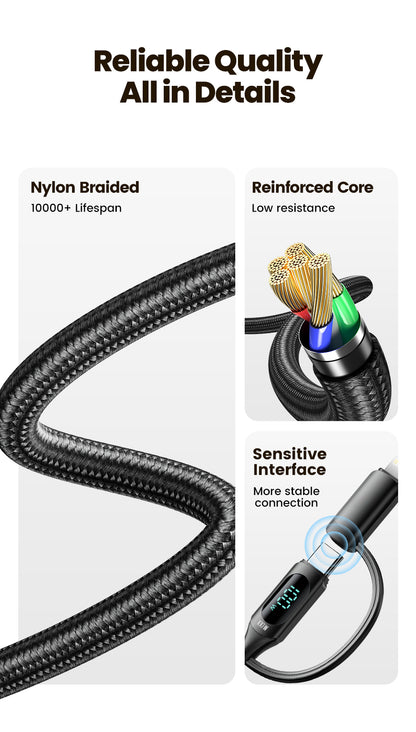 2 in 1 Charging Cable | 5FT - TR87