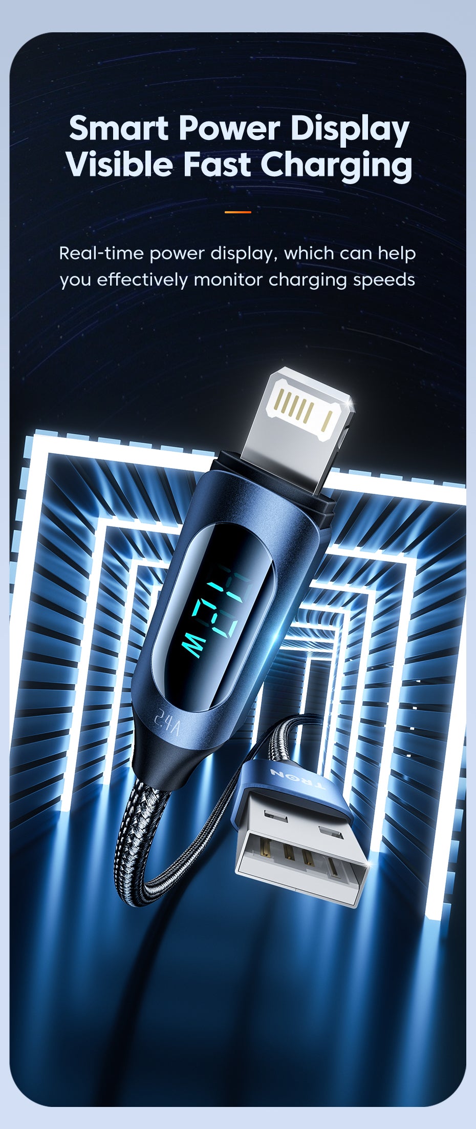 USB A-Lightning 5FT -TR76