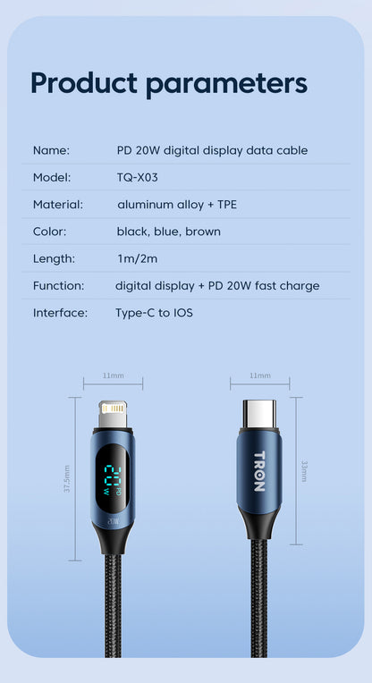 USB C-Lightning | 5FT- TR75
