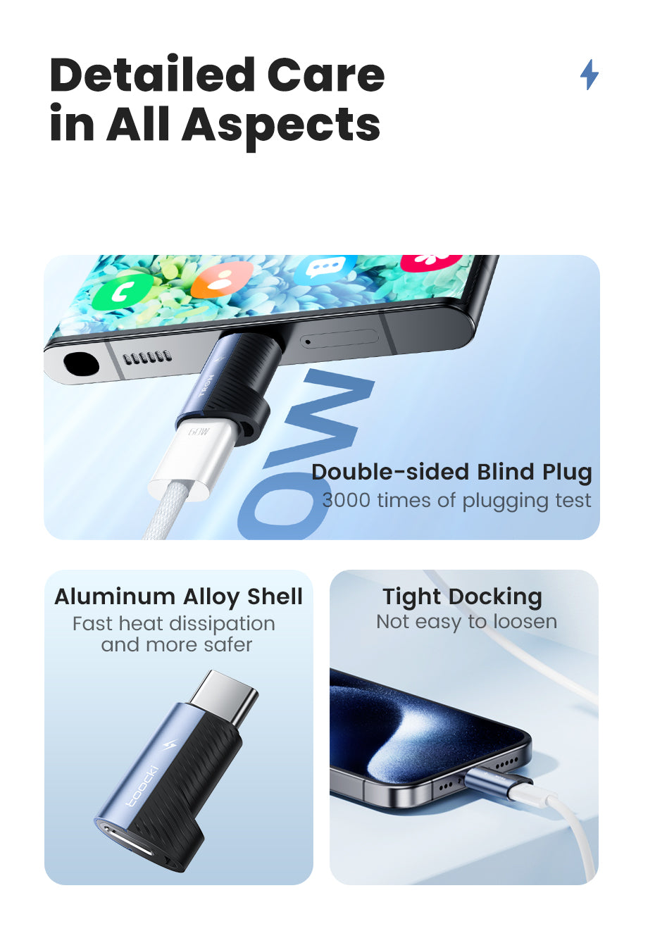 USB-C Female Male to Type-C Adapter-TR15