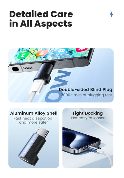 USB-C Female Male to Type-C Adapter-TR15