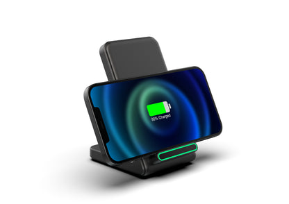 Qi2 Wireless Charger Stand with LED Light-TR66