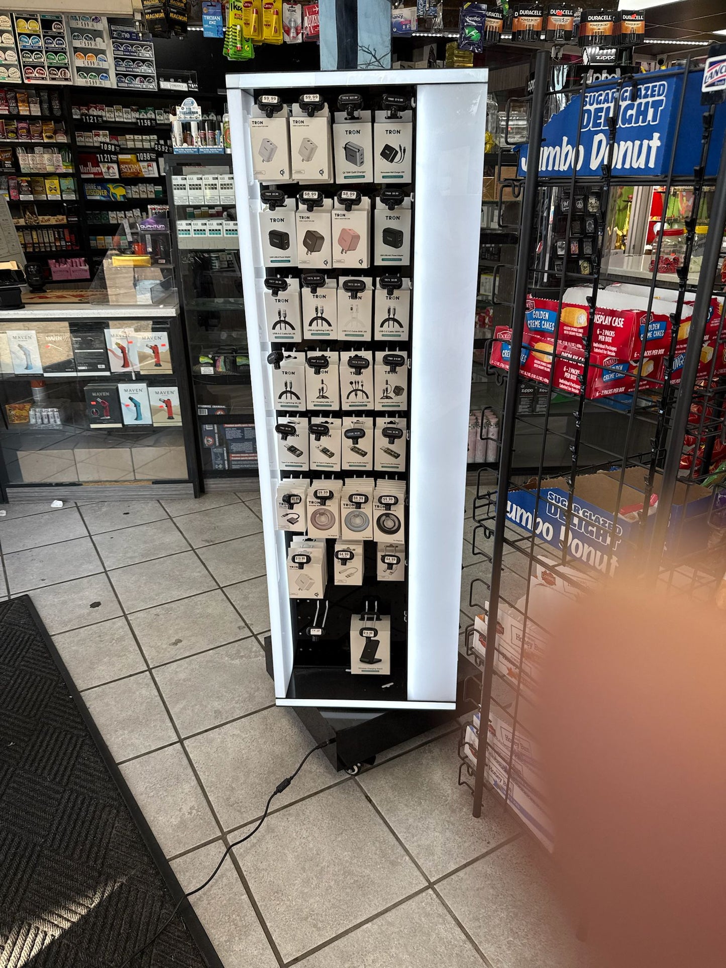 Display Case TR270-166 Products • 80–100 Product Variations •