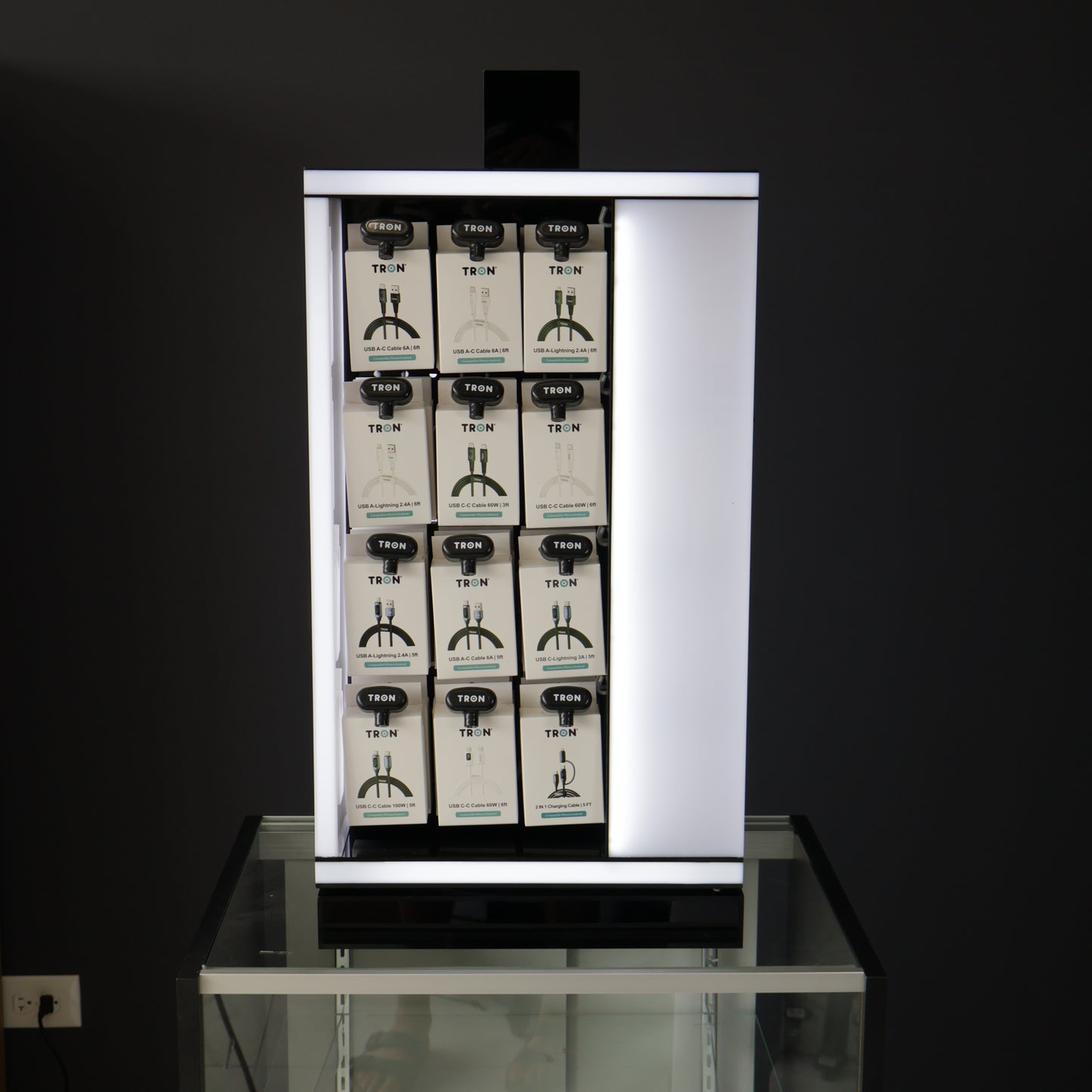 Small Display Case – TR130, 130 PCS (48–50 Variations of Items), 100% Profit Margin