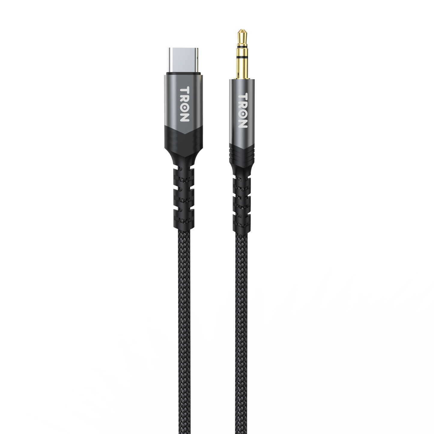 Aux to USB C Braided Cable - 5FT