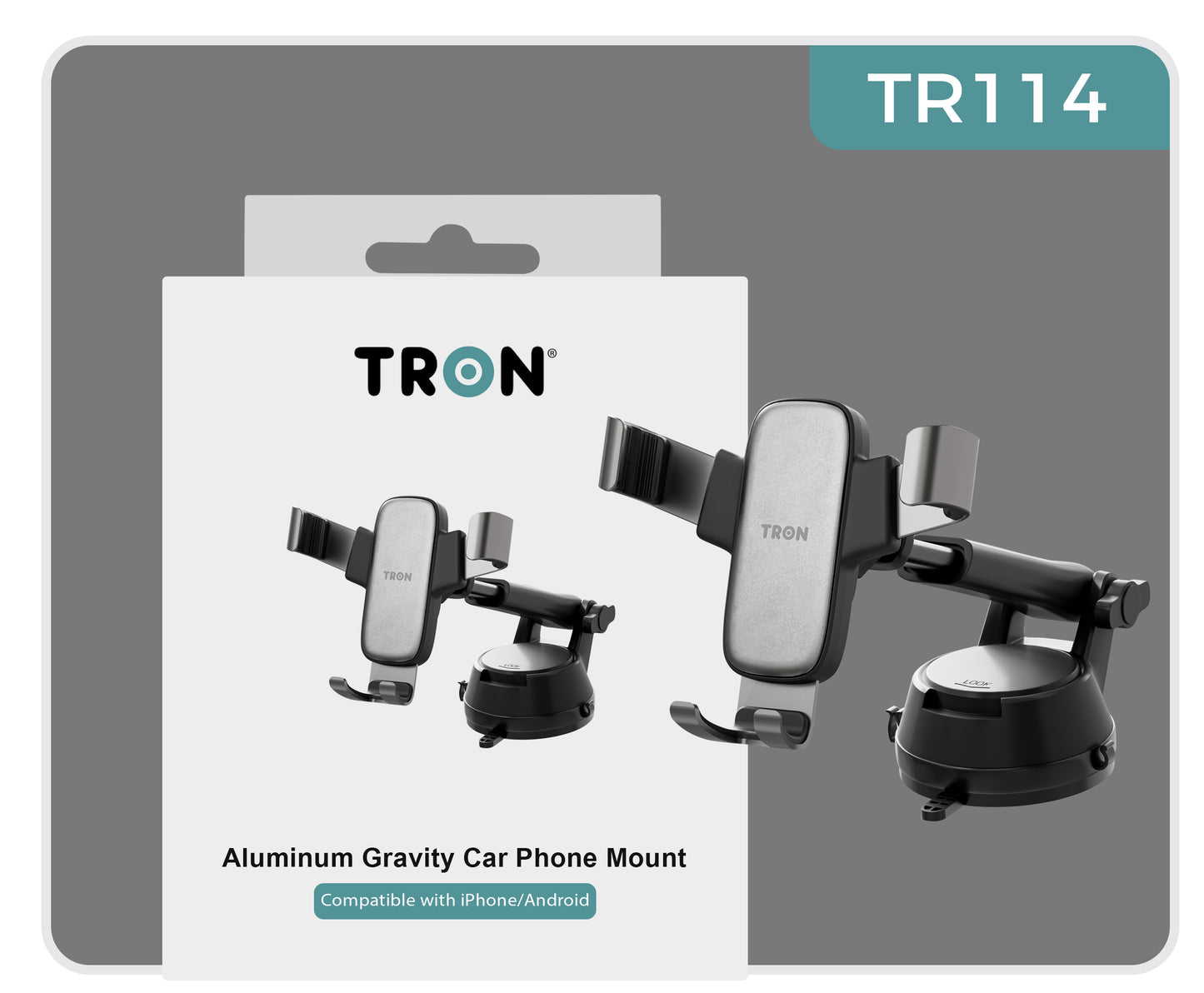 Gravity Auto-Lock Air Vent Mount - TR114