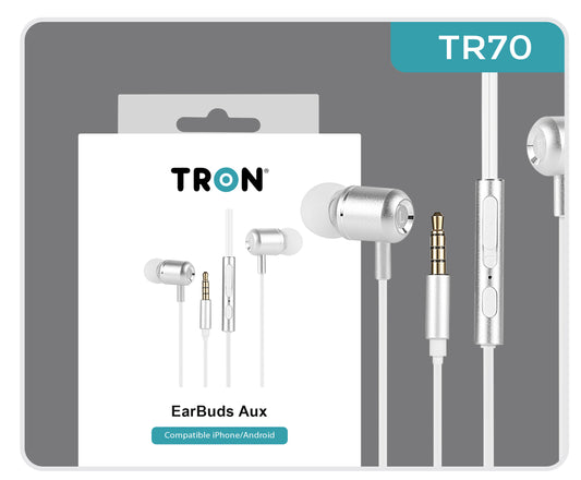 EarBuds AUX White - TR70