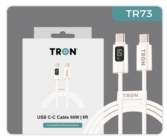 USB C-C Cable 60W | 5FT - TR73